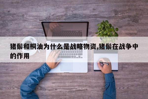 猪鬃和桐油为什么是战略物资,猪鬃在战争中的作用